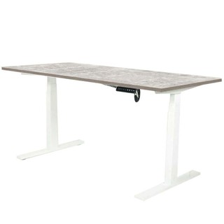 Desk STANDING DESK ERGOTREND SIT 2 STAND GEN2 180CM CONCRETE/WHITE Office furniture Home & Furniture โต๊ะทำงาน โต๊ะทำงาน