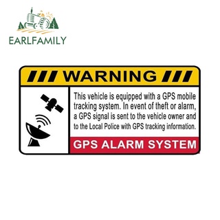 Earlfamily สติกเกอร์ GPS กันน้ํา ลายการ์ตูนอนิเมะ สําหรับติดตกแต่งรถยนต์ 13 ซม. x 6.4 ซม.