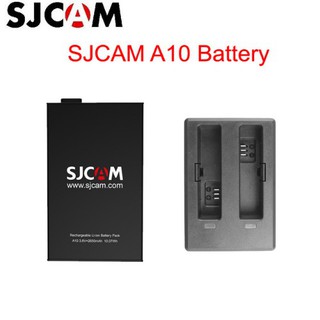 ❤New 100% Original SJCAM A10 2650mAh Backup Rechargable Li-on Battery And Charger Accessories For SJC