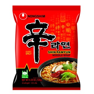 ภาพหน้าปกสินค้ามาม่าเกาหลี Nongshim Shin Ramyun (บะหมี่กึ่งสำเร็จรูปรสเผ็ด) 120g ที่เกี่ยวข้อง