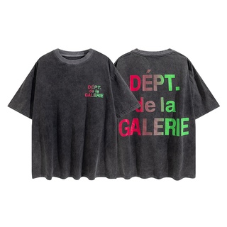 เสื้อยืดลําลอง ผ้าฝ้าย แขนสั้น คอกลม พิมพ์ลายตัวอักษร ทรงหลวม สไตล์สตรีท สําหรับสตรี