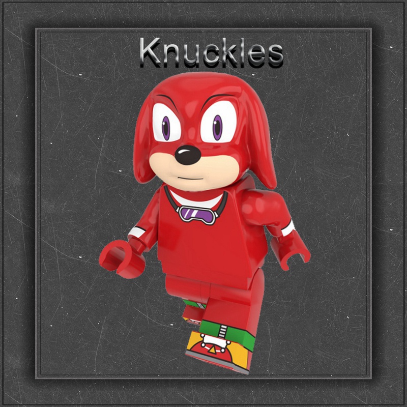 เข้ากันได้กับ-leging-minifigures-sonic-knuckles-building-blocks-ของเล่นสําหรับเด็กของขวัญวันเกิด