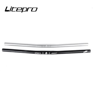 สินค้า Litepro แฮนด์บาร์จักรยาน โลหะผสม ทรงตรง 25.4*580 540 มม. 148 G สําหรับรถจักรยานแบบพับ