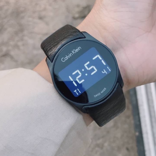 0 CALVIN KLEIN Future Digital Watch K5B13XC1 Shopee Thailand