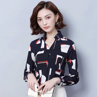เสื้อเชิ้ตสไตล์เกาหลี แขนยาว