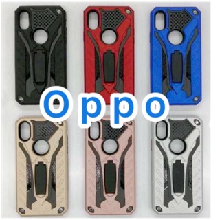 เคส Robot【Oppo】กันกระแทกมีขาตั้ง  F5/F7/F9/A7(A5S)/A3s/A37/A57/A71/A83/A59(F1S）