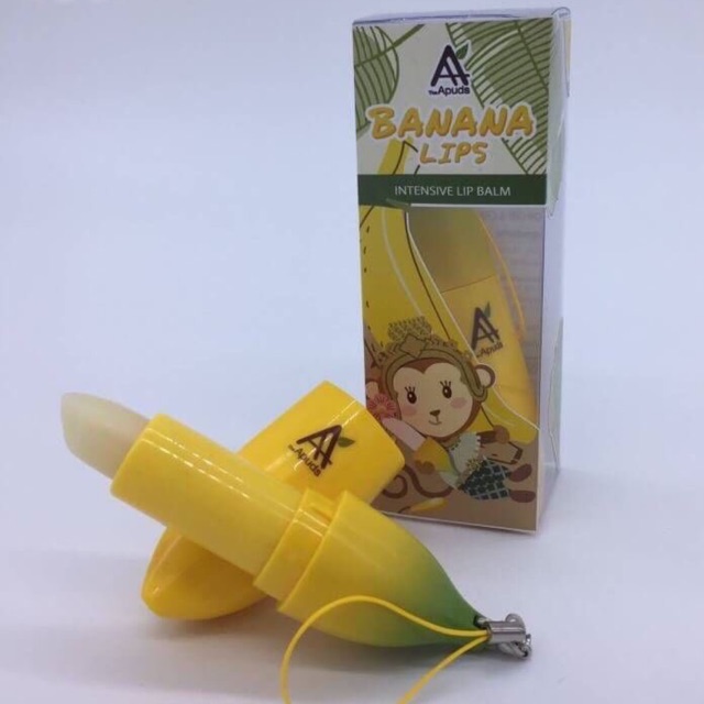 organic-banana-lip-ลิปบาล์มบำรุงริมฝีปาก-แก้ปากแห้ง-ปากลอก-ปากคล้ำ-ผิวแพ้ง่าย