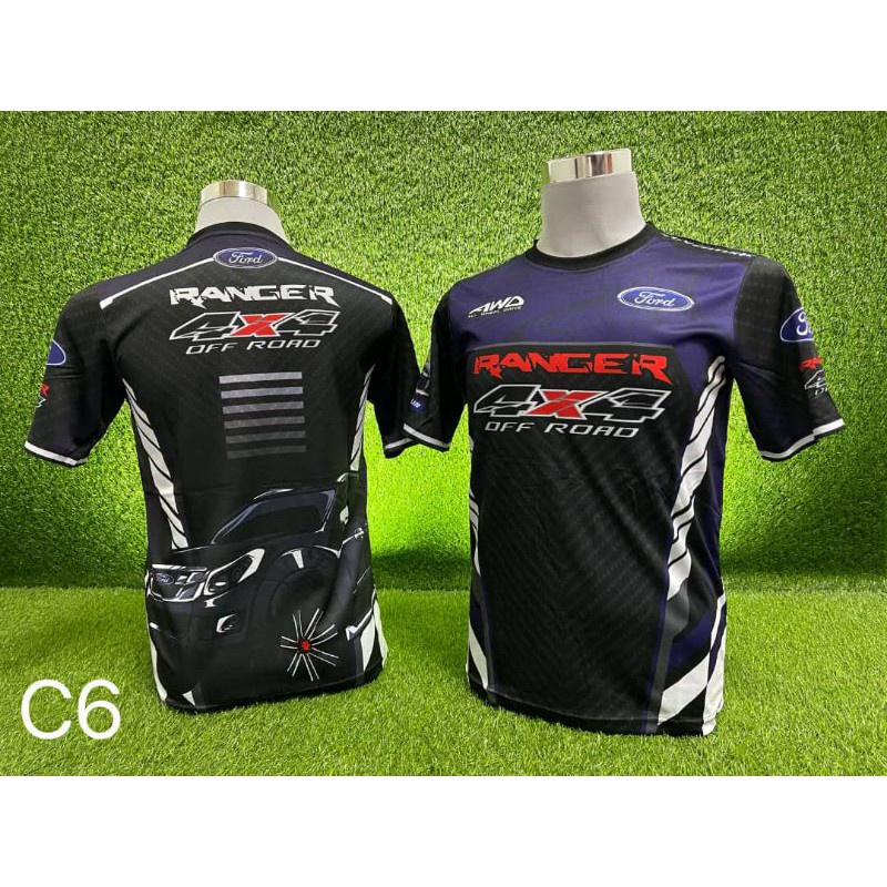 เสื้อกีฬาแขนสั้น ลายทีม Ford Ranger | Shopee Thailand