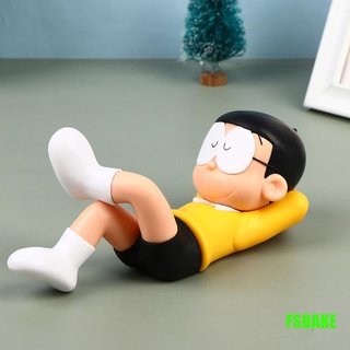 [FSBAKE] โมเดลฟิกเกอร์ PVC รูปการ์ตูนอนิเมะ Doraemon Nobi Nobita ขนาด 17 ซม. สําหรับตกแต่งเค้ก