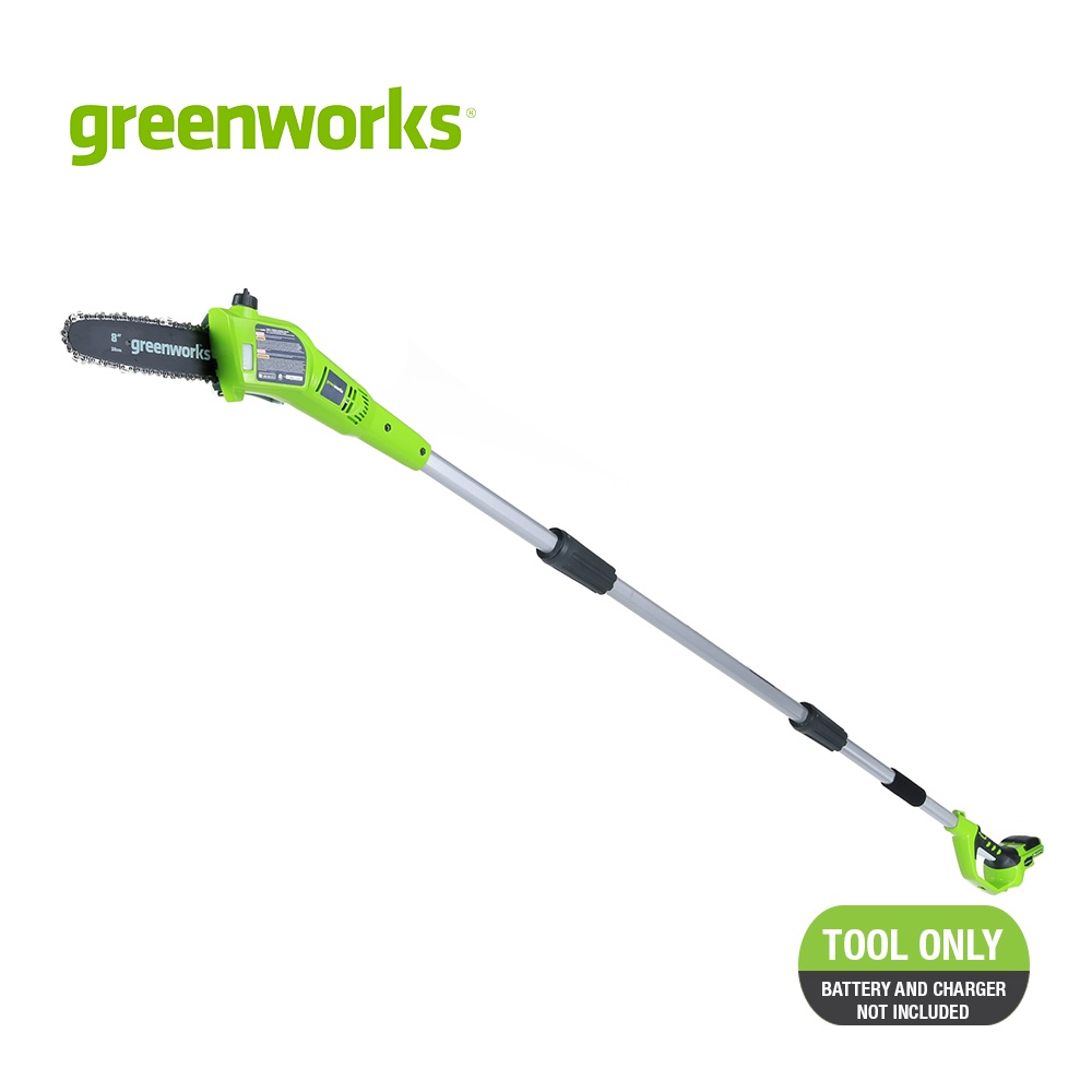 GREENWORKS เครื่องตัดกิ่งไม้สูงไร้สาย ขนาด 24V (เฉพาะตัวเครื่อง ...