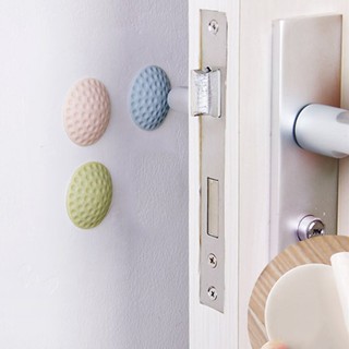 ☘crys☘ซิลิโคนกันกระแทกประตู ที่กันประตู กันกระแทก Rear Wall Thickened Mute Wall Sticker Rubber Fender Handle Door Lock Pad คุณภาพดีรับประกันคุณภาพ