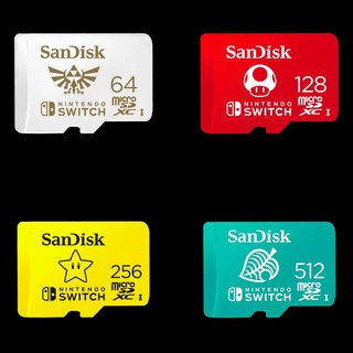 ภาพขนาดย่อของภาพหน้าปกสินค้าSanDisk microSDXC for the Nintendo Switch 128GB ลายมาริโอ้ (SDSQXAO-128G-GN3ZN, Mario) จากร้าน sandisk_thailand_officialshop บน Shopee ภาพที่ 5