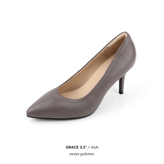 สินค้า Sweet Palettes รองเท้าหนังแกะ Grace 3.2 inch Ash