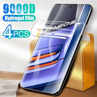4PCS Hydrogel Film For Oppo Realme GT Neo3 Neo2 5G Screen Protector For Oppo realme GT master Neo gt2 pro Protective full Cover