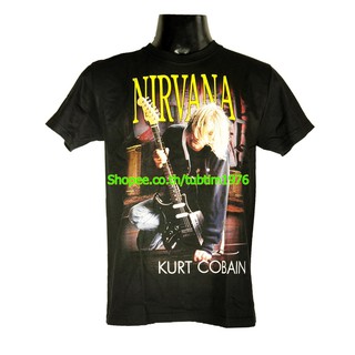 เสื้อยืดโอเวอร์ไซส์เสื้อวง Nirvana เสื้อวงดนตรีร็อค เดธเมทัล เสื้อวินเทจ เนอร์วานา NIR142S-3XL