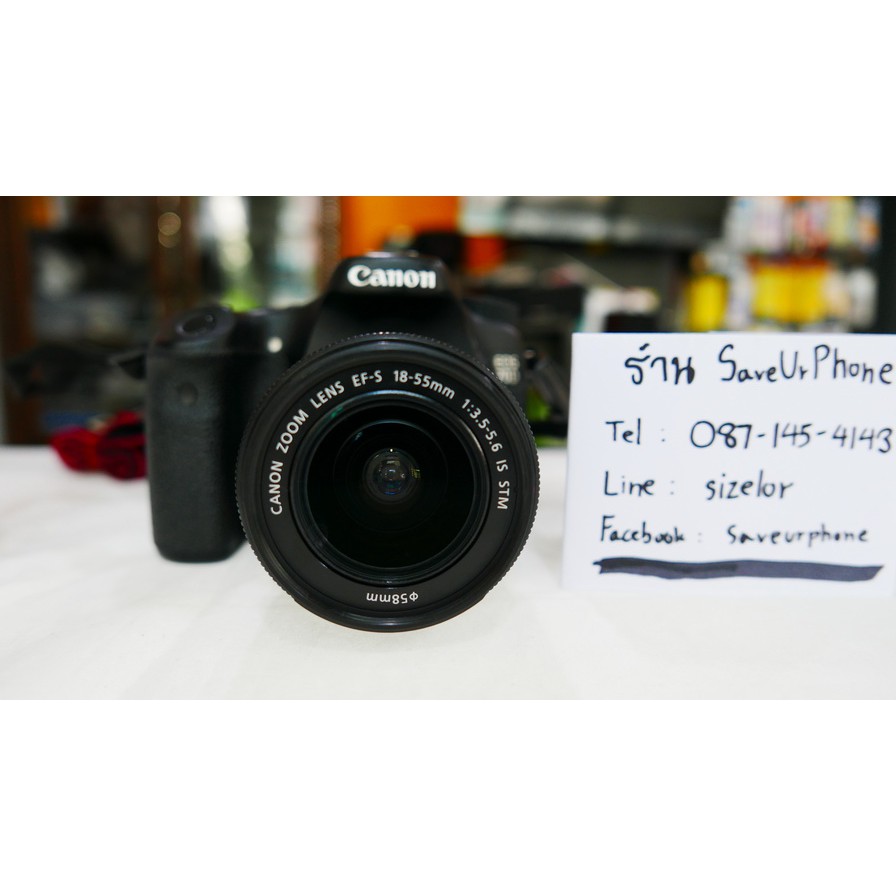 Canon EOS 70D+Kit 18-55mm สภาพสวย แทบไร้ริ้วรอย ราคา 11,500 บาท ...