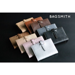 Bagsmith notebookสมุดจดบันทึกงานส่งออเพิ่มลายกราฟฟิกกตัดเย็บอย่างดีมีสีให้เลือกเยอะมากเลยค่าสลักชื่อด้วยเลเซอร์