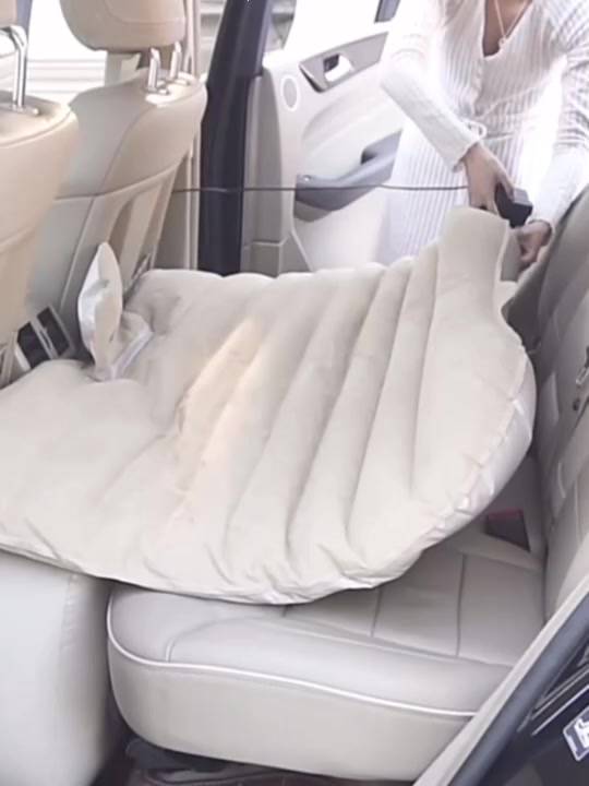 d-coutdoor-เบาะที่นอนในรถ-สำหรับรถยนต์-แถมฟรีที่สูบลมไฟฟ้า-หมอนเป่าลม2ใบ-แผ่นเเปะกันรั่ว-car-air-bed