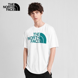 [LEEE]THE NORTH FACE เสื้อยืดแขนสั้นสําหรับผู้ชาย S49A5 . คอกลม