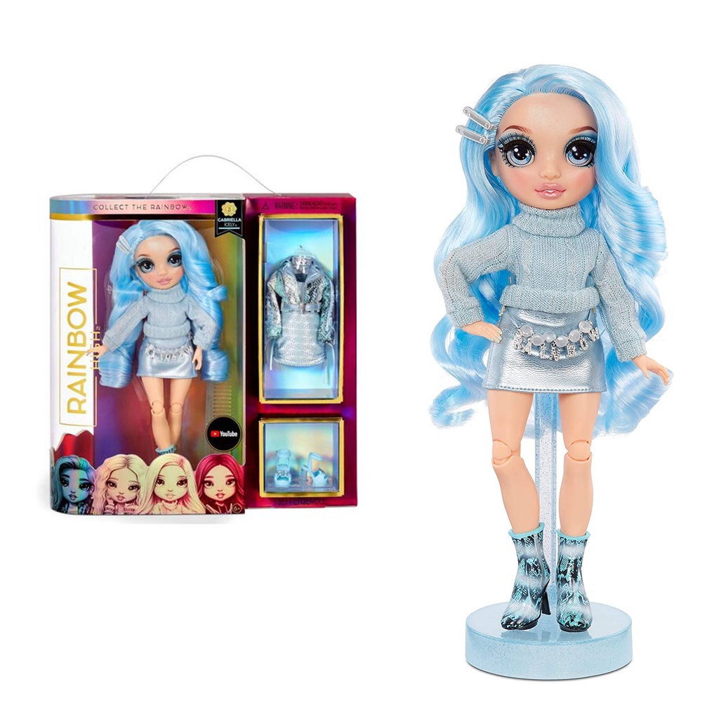 ภาพหน้าปกสินค้าRainbow High Core Fashion Doll-Ice ตุ๊กตา เรนโบว์ไฮ ดอลล์ ไอซ์ รหัส RBH575771