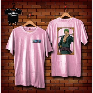 เสื้อยืดลาย ZORO RORONOA ลายชิ้น UNISEX Vrg