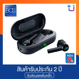 Razer Hammerhead True Wireless Bluetooth Earbuds หูฟังเกมมิ่ง ไร้สาย - (Black)