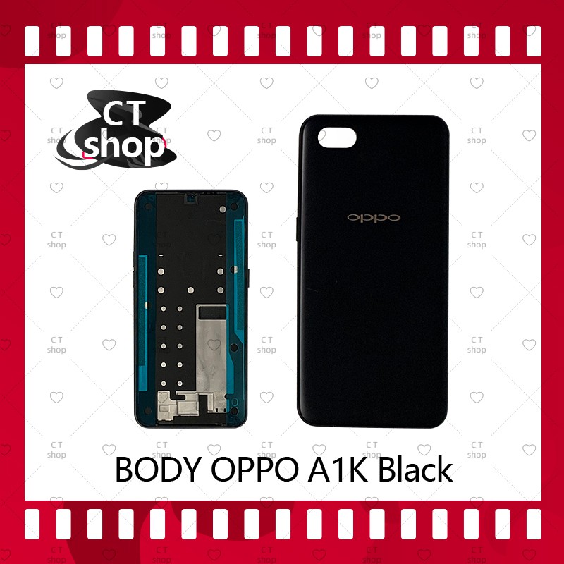 สำหรับ-oppo-a1k-อะไหล่บอดี้-เคสกลางพร้อมฝาหลัง-body-อะไหล่มือถือ-คุณภาพดี-ct-shop