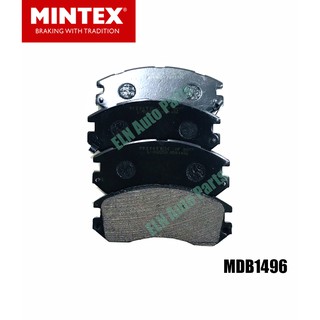 Mintex ผ้าเบรคหน้า (ของอังกฤษ) (brake pad) ซูบารุ SUBARU Impreza 1.6, 1.8, 2.0 ปั 1994, Legacy 1.8, 2.0 ปี 1993