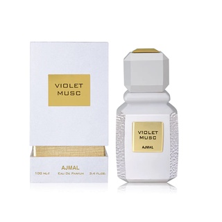 (หอมหรู หอมม๊ากกกก)น้ำหอม AJMAL-VIOLET MUSK UNISEX กลิ่นแป้ง ดอกไม้พร้อมกลิ่นอายของมัสค์และกลิ่นไม้ ติดทนนาน