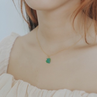 FAIRY TALES - Necklace สร้อยคอจี้รูปใบไม้