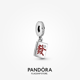 Pandora จี้ไพ่นกกระจอก ของขวัญวันเกิด สําหรับสุภาพสตรี p825