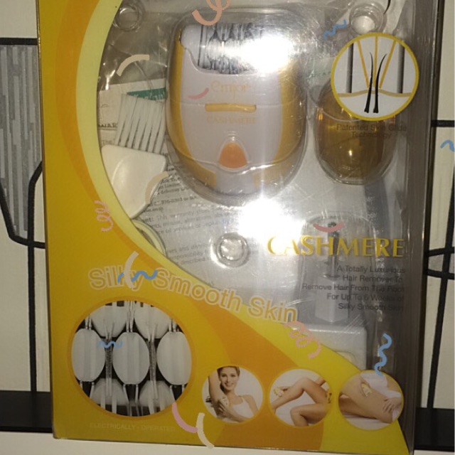 เครื่องถอนขนรักแร้ CASHMERE ยี่ห้อ emjoi Shopee Thailand