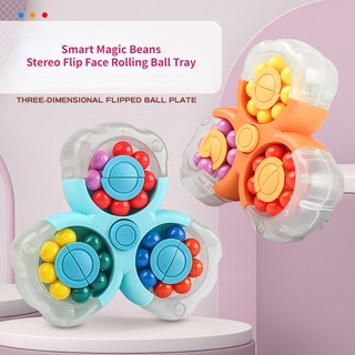 ของเล่น Fingertip Gyro Fidget Toys Spin ลูกปัด หมุนได้ สําหรับผู้ใหญ่ เด็ก เล่นคลายเครียด