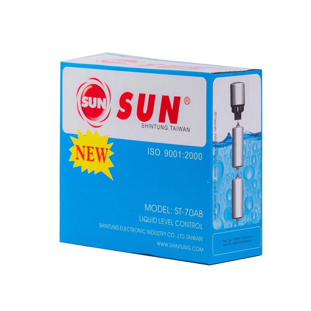 สวิทลูกลอยไฟฟ้า-sun-ผลิตจากประเทศไต้หวัน-ทนกระสูงสูด-220v-7-5a-110v-15a-ขายดี