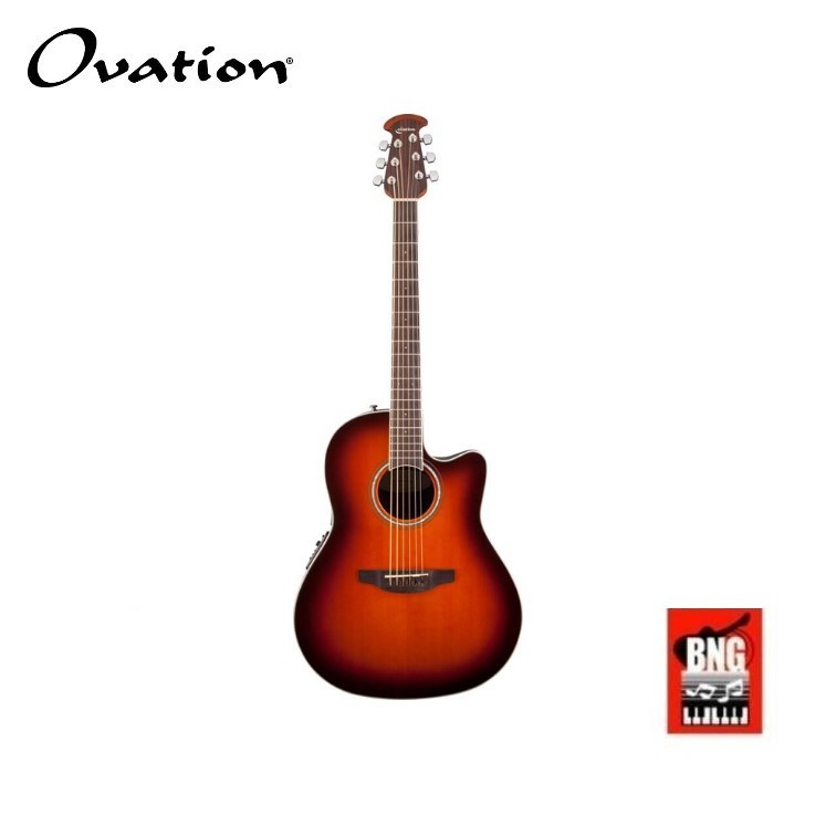 ovation-cs24-1-g-กีตาร์โปร่งไฟฟ้า-หลังเต่า-โอเวชั่น-พร้อมกระเป๋า