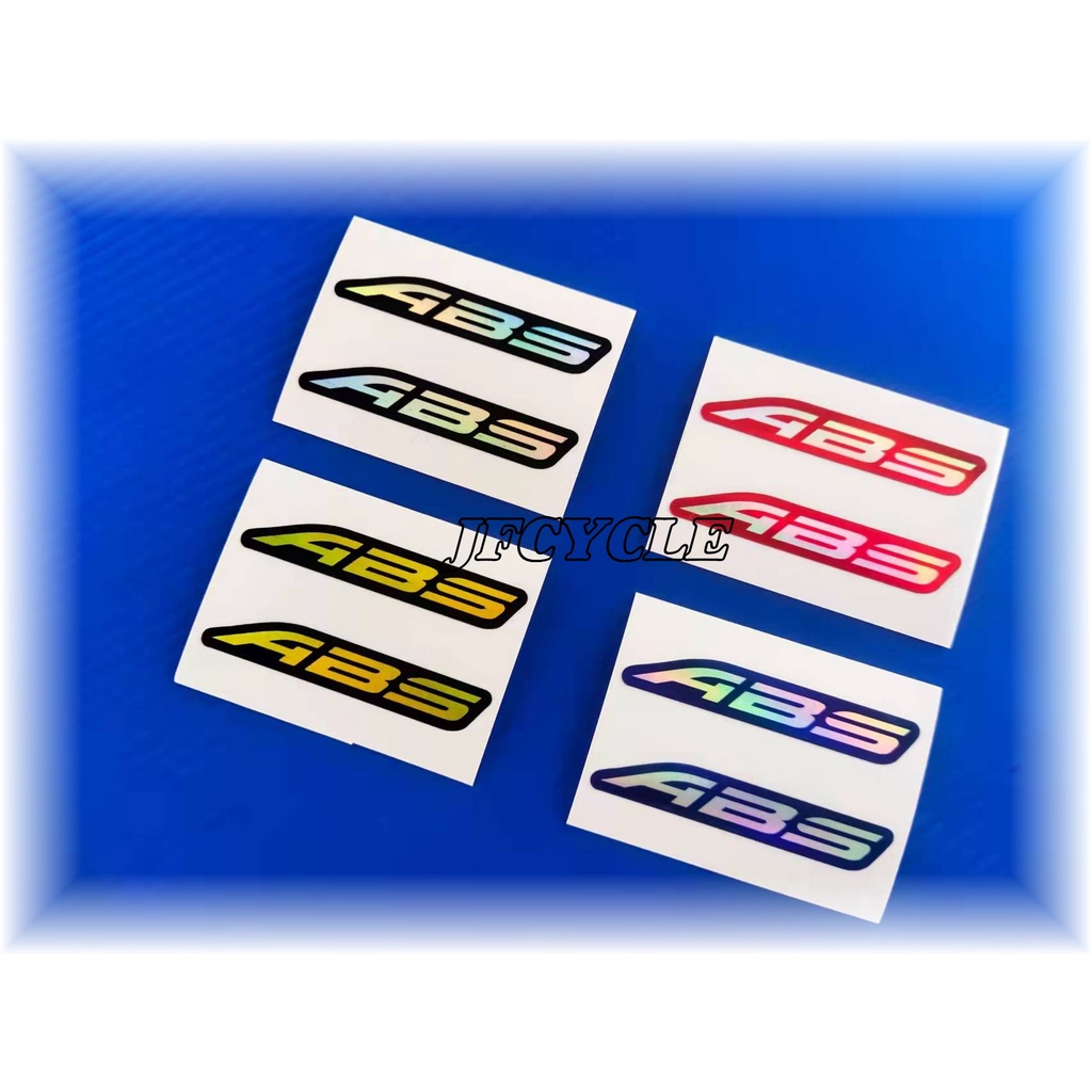 สติ๊กเกอร์ ABS Motor Honda Yamaha Sticker พิมพ์สองชั้น | Shopee Thailand