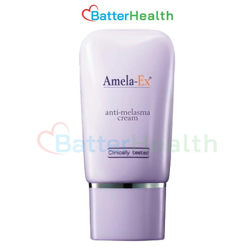 exp-12-25-amela-ex-anti-melasma-cream-30-ml-บำรุงผิว-ทำให้ผิวหน้าชุ่มชื่น-ลดเลือนริ้วรอย-ช่วยให้ฝ้าจางลงอย่างเป็นธรร