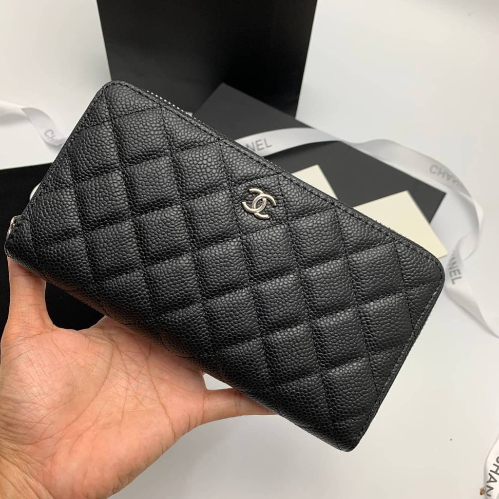 chanel-zip-around-wallet-grade-vip-size-19cm-อปก-fullboxset