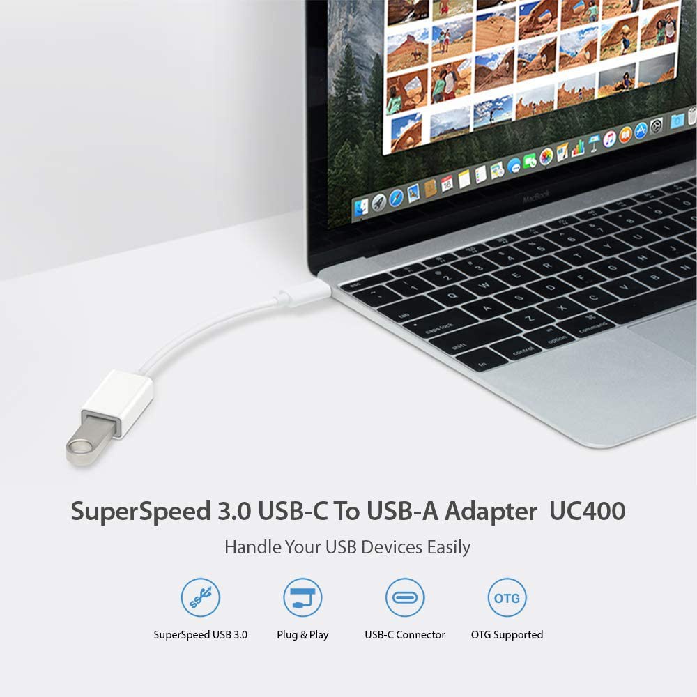 ตัวแปลง-รุ่น-uc400-อุปกรณ์-type-c-to-usb-a-ตัวแปลงสัญญาณ-tp-link-superspeed-3-0-อุปกรณ์พ่วง-ต่อมือถือกับอุปกรณ์อื่นได้