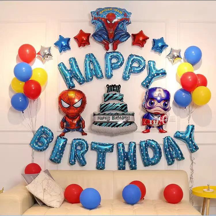ภาพหน้าปกสินค้า(ส่งด่วน ) ลูกโป่งวันเกิด ข้อความ Happy Birthday ลูกโป่งฟอยส์ ลูกโป่งมุก เซตลูกโป่งวันเกิด Happy Birthday พร้อมส่ง จากร้าน toddler2345 บน Shopee