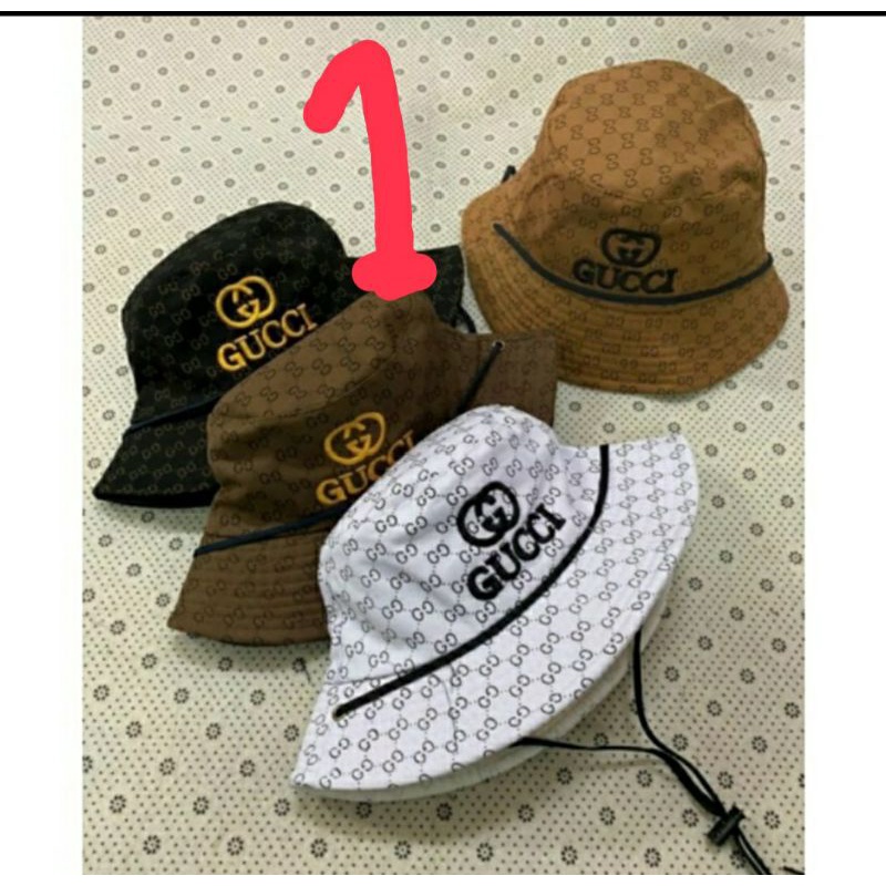 ภาพหน้าปกสินค้าหมวกบักเก็ตมีสาย ชายหญิ่งใส่ได้ จากร้าน linlin_shop99 บน Shopee