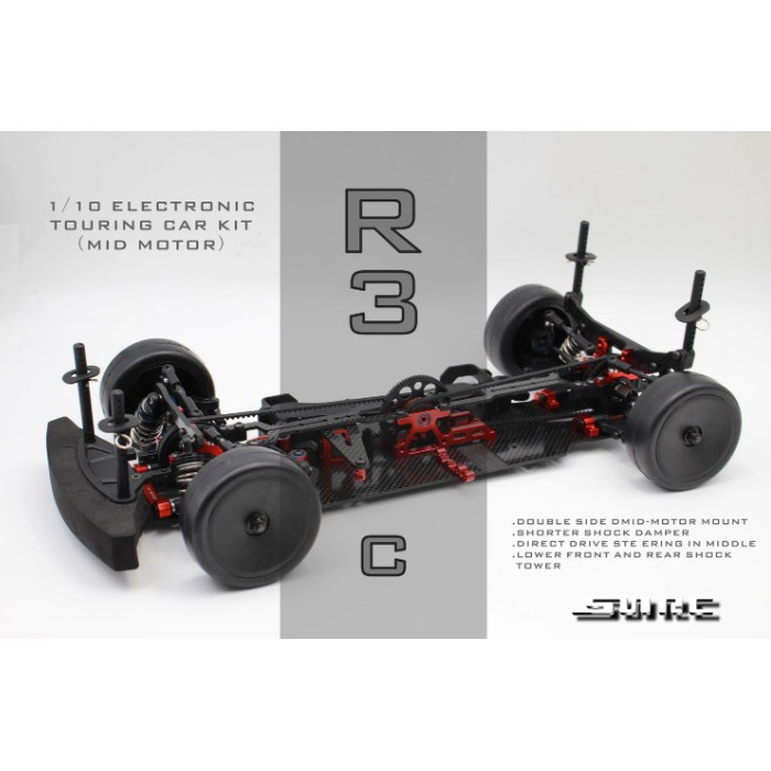 SNRC R3C โครงรถบังคับขนาด 1/10 | Shopee Thailand