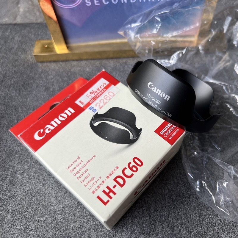 เลนส์ฮูด LENS HOOD CANON LHDC60 ขนาด 60mm Shopee Thailand