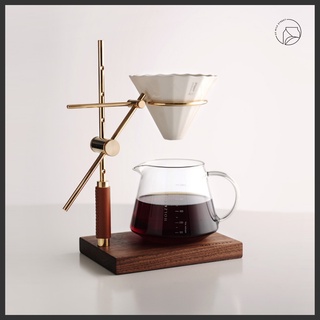 Holzklotz A27 Line Drip Stand Set Gold ชุดดริปกาแฟ ดริปเปอร์ กาแฟดริป เซ็ทดริปกาแฟ