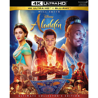 Aladdin (2019)/อะลาดิน (4K Ultra HD + Blu-ray) (4K/BD Import ไม่มีเสียงไทย ไม่มีซับไทย)