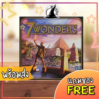 7 Wonders Board Game (ENG) แถมซองใส่การ์ด [Co 157]