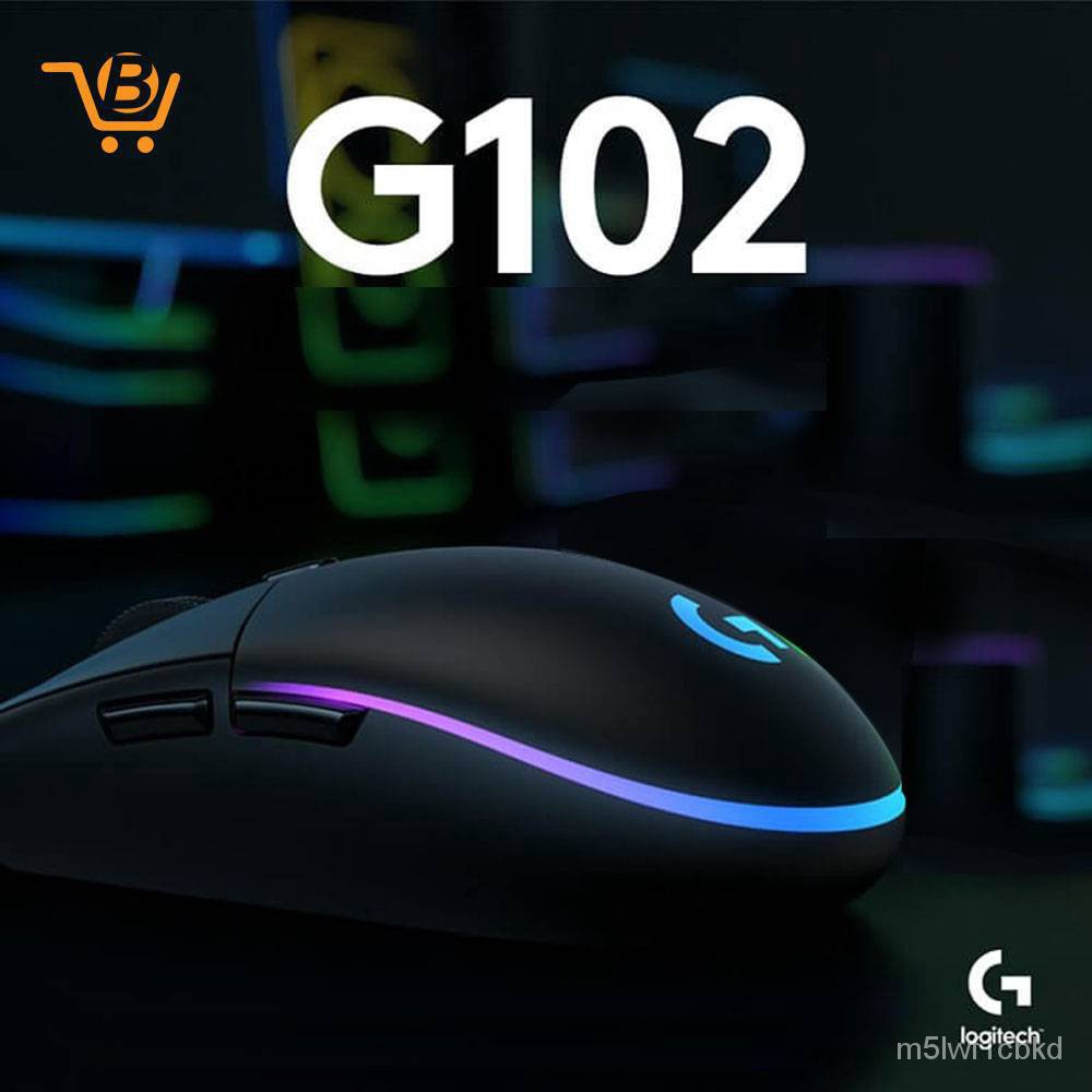 LOGITECH G102 เมาส์เกมมิ่ง Lightsync Gaming Mouse zvFk | Shopee Thailand