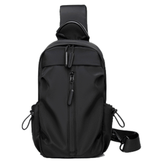 โปรโมชั่น : Laber Lee กระเป๋าสะพายไหล่ แฟชั่นสําหรับผู้ชาย กันน้ํา กระเป๋าสะพายข้าง สีดํา