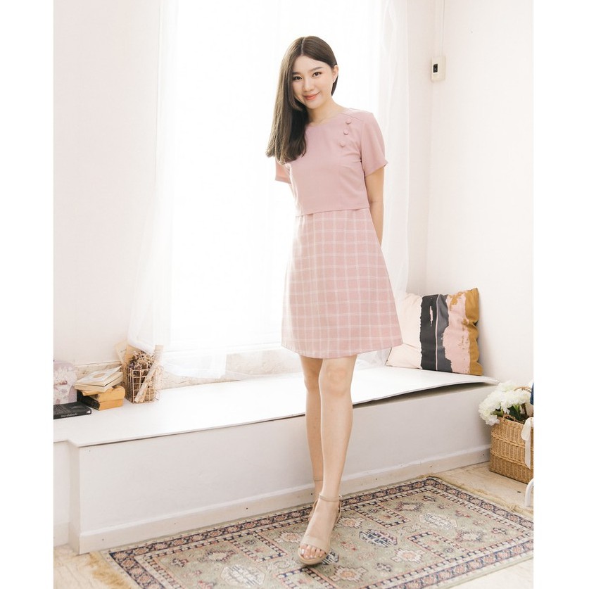 crayonbrand-ชุดเดรส-รุ่น-momo-dress
