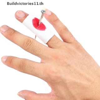 Buildvictories11 เล็บปลอม เลือด แมนเมด ของเล่นฮาโลวีน สําหรับเด็ก 3 ชิ้น ต่อชุด